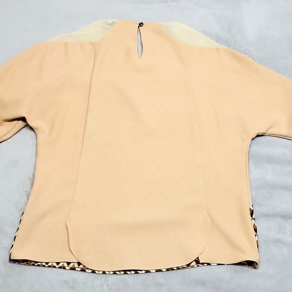 NWOT Multi-Pattern Blouse - Picture 6 of 12